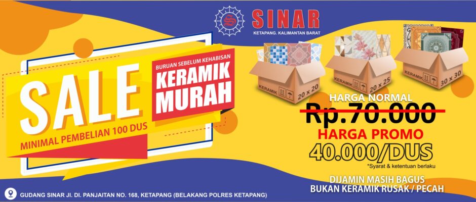 Sale Keramik April 2021